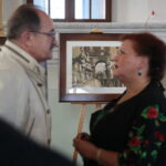 Chmielnik. 14.09.2019. Wernisaż wystawy Bartłomieja Michałowskiego "Sztetł. Zaginione w czasie" / Wiktor Taszłow / Radio Kielce