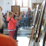 Chmielnik. 14.09.2019. Wernisaż wystawy Bartłomieja Michałowskiego "Sztetł. Zaginione w czasie" / Wiktor Taszłow / Radio Kielce