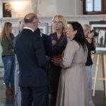 Chmielnik. 14.09.2019. Wernisaż wystawy Bartłomieja Michałowskiego "Sztetł. Zaginione w czasie" / Wiktor Taszłow / Radio Kielce