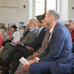 Chmielnik. 14.09.2019. Wernisaż wystawy Bartłomieja Michałowskiego "Sztetł. Zaginione w czasie" / Wiktor Taszłow / Radio Kielce