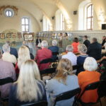 Chmielnik. 14.09.2019. Wernisaż wystawy Bartłomieja Michałowskiego "Sztetł. Zaginione w czasie" / Wiktor Taszłow / Radio Kielce