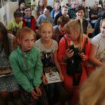 Chmielnik. 14.09.2019. Wernisaż wystawy Bartłomieja Michałowskiego "Sztetł. Zaginione w czasie" / Wiktor Taszłow / Radio Kielce