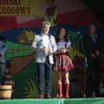15.09.2019. Chmielnik. Jarmark koński i festiwal pierogowy. Przemawia Krzysztof Słoń - senator / Wiktor Taszłow / Radio Kielce