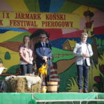 15.09.2019. Chmielnik. Jarmark koński i festiwal pierogowy. Przemawia Krzysztof Słoń - senator / Wiktor Taszłow / Radio Kielce