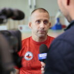Kielce. 17.09.2019. Projekt Wojownik. Na zdjęciu: Maciej Skupiński - mistrz świata w Muay Thai / Wiktor Taszłow / Radio Kielce