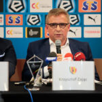Konferencja prasowa Korony Kielce. Krzysztof Zając - prezes zarządu Korony / Wiktor Taszłow / Radio Kielce