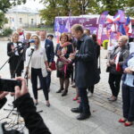 Kielce. 17.09.2019. Konferencja Lewicy / Wiktor Taszłow / Radio Kielce