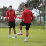 Kielce. 17.09.2019. Trening Korony Kielce / Wiktor Taszłow / Radio Kielce