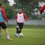 Kielce. 17.09.2019. Trening Korony Kielce / Wiktor Taszłow / Radio Kielce