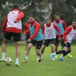 Kielce. 17.09.2019. Trening Korony Kielce / Wiktor Taszłow / Radio Kielce
