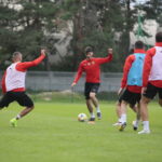 Kielce. 17.09.2019. Trening Korony Kielce / Wiktor Taszłow / Radio Kielce