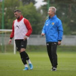 Kielce. 17.09.2019. Trening Korony Kielce / Wiktor Taszłow / Radio Kielce