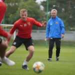 Kielce. 17.09.2019. Trening Korony Kielce / Wiktor Taszłow / Radio Kielce