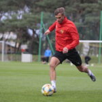 Kielce. 17.09.2019. Trening Korony Kielce / Wiktor Taszłow / Radio Kielce