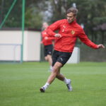 Kielce. 17.09.2019. Trening Korony Kielce / Wiktor Taszłow / Radio Kielce