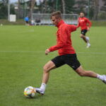 Kielce. 17.09.2019. Trening Korony Kielce / Wiktor Taszłow / Radio Kielce