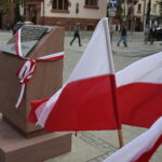 Kielce. 18.09.2019. Odsłonięcie monumentu poświęconego dr. Stanisławowi Ignacemu Łaszczyńskiemu / Wiktor Taszłow / Radio Kielce