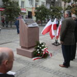 Kielce. 18.09.2019. Odsłonięcie monumentu poświęconego dr. Stanisławowi Ignacemu Łaszczyńskiemu / Wiktor Taszłow / Radio Kielce