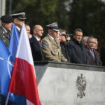Kielce. 19.09.2019. Jubileusz 30-lecia istnienia Centrum Przygotowań do Misji Zagranicznych. Przemawia płk Paweł Chabielski / Wiktor Taszłow / Radio Kielce