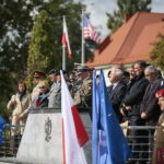 Kielce. 19.09.2019. Jubileusz 30-lecia istnienia Centrum Przygotowań do Misji Zagranicznych. Przemawia płk Paweł Chabielski / Wiktor Taszłow / Radio Kielce