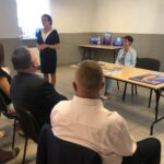 11.09.2019. Sulisławice. Spotkanie Agaty Wojtyszek - wojewody świętokrzyskiego z mieszkańcami gminy Łoniów / Grażyna-Szlęzak-Wójcik / Radio Kielce