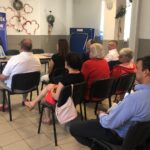 11.09.2019. Sulisławice. Spotkanie Agaty Wojtyszek - wojewody świętokrzyskiego z mieszkańcami gminy Łoniów / Grażyna-Szlęzak-Wójcik / Radio Kielce