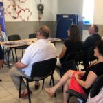 11.09.2019. Sulisławice. Spotkanie Agaty Wojtyszek - wojewody świętokrzyskiego z mieszkańcami gminy Łoniów / Grażyna-Szlęzak-Wójcik / Radio Kielce