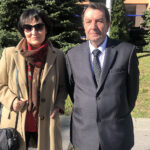 Sandomierz. Wacław Król patronem ronda przy ul. Baczyńskiego. Na zdjęciu Zofia Klimaszewska i Ryszard Król, dzieci pułkownika Wacława Króla / Grażyna Szlęzak-Wójcik / Radio Kielce