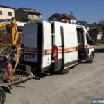 24.10.2019 Busko-Zdrój. Naprawa przeciętej rury gazowej / świętokrzyska policja