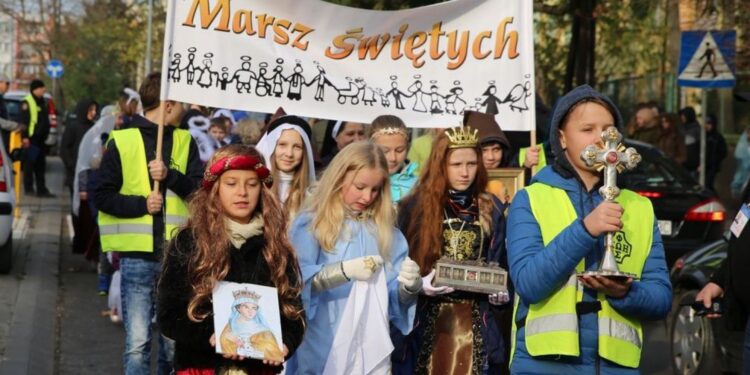 31.10.2019. Sandomierz. Marszu Świętych / Grażyna Szlezak-Wójcik