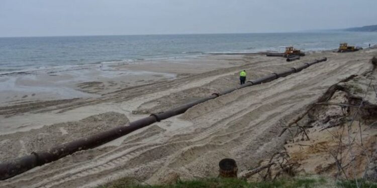 RADIO SZCZECIN. Plaże w Ustce i Łebie będą szersze - Radio Kielce Radio Szczecin / Urząd Morski w Słupsku