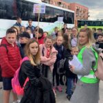 10.10.2019 Chmielnik. Kontrola autokarów szkolnych / Monika Miller / Radio Kielce