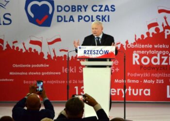 Jarosław Kaczyński - prezes PiS / Radio Rzeszów