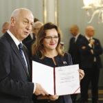 24.10.2019. Warszawa. Uroczystość wręczenia nowym posłom zaświadczeń o wyborze do Sejmu - na zdjęciu: Agata Wojtyszek - Prawo i Sprawiedliwość / Jarosław Kubalski / Radio Kielce