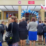 03.10.2019. Bałtów. Oficjalne otwarcie nowej szkoły / Emilia Sitarska / Radio Kielce