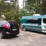 02.10.2019. Kielce. Kontrola kierowców Bolta / Inspekcja Transportu Drogowego