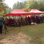 04.10.2019 Połągiew. Uroczystości upamiętniające potyczkę majora Henryka Dobrzańskiego z Niemcami / Anna Głąb / Radio Kielce
