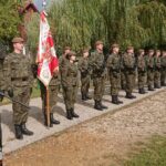 04.10.2019 Połągiew. Uroczystości upamiętniające potyczkę majora Henryka Dobrzańskiego z Niemcami / Anna Głąb / Radio Kielce