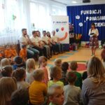 29.10.2019. Starachowice. Oddanie do użytku nowo wyremontowanej sali gimnastycznej w Przedszkolu numer 7 / Anna Głąb / Radio Kielce