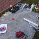 30.10.2019 Suchedniów. Akcja malowania murali / Anna Głąb / Radio Kielce