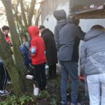 30.10.2019 Suchedniów. Akcja malowania murali / Anna Głąb / Radio Kielce