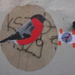 30.10.2019 Suchedniów. Akcja malowania murali / Anna Głąb / Radio Kielce