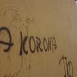 30.10.2019 Suchedniów. Akcja malowania murali / Anna Głąb / Radio Kielce