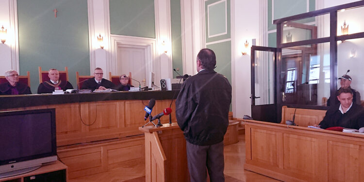 Proces 54-letniego Wojciecha Z., podejrzanego o zabicie brata. / Monika Miller / Radio Kielce