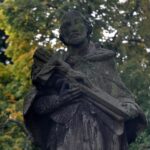 13.10.2019. Końskie. Pomnik świętego Jana Nepomucena / Magdalena Galas-Klusek / Radio Kielce