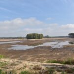 15.10.2019. Sielpia. Zbiornik w Sielpi bez wody / Magdalena Galas-Klusek / Radio Kielce