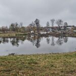 29.10.2019. Końskie. Odnowiony staw przy ulicy Browarnej / Magdalena Galas-Klusek / Radio Kielce