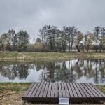 29.10.2019. Końskie. Odnowiony staw przy ulicy Browarnej / Magdalena Galas-Klusek / Radio Kielce