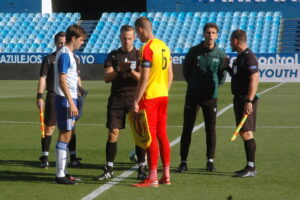 09.10.2019. Saragossa. I runda Ligi Młodzieżowej UEFA: Real Saragossa - Korona Kielce / Arkadiusz Milcarz / Radio Kielce