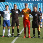 09.10.2019. Saragossa.  I runda Ligi Młodzieżowej UEFA: Real Saragossa - Korona Kielce / Arkadiusz Milcarz / Radio Kielce